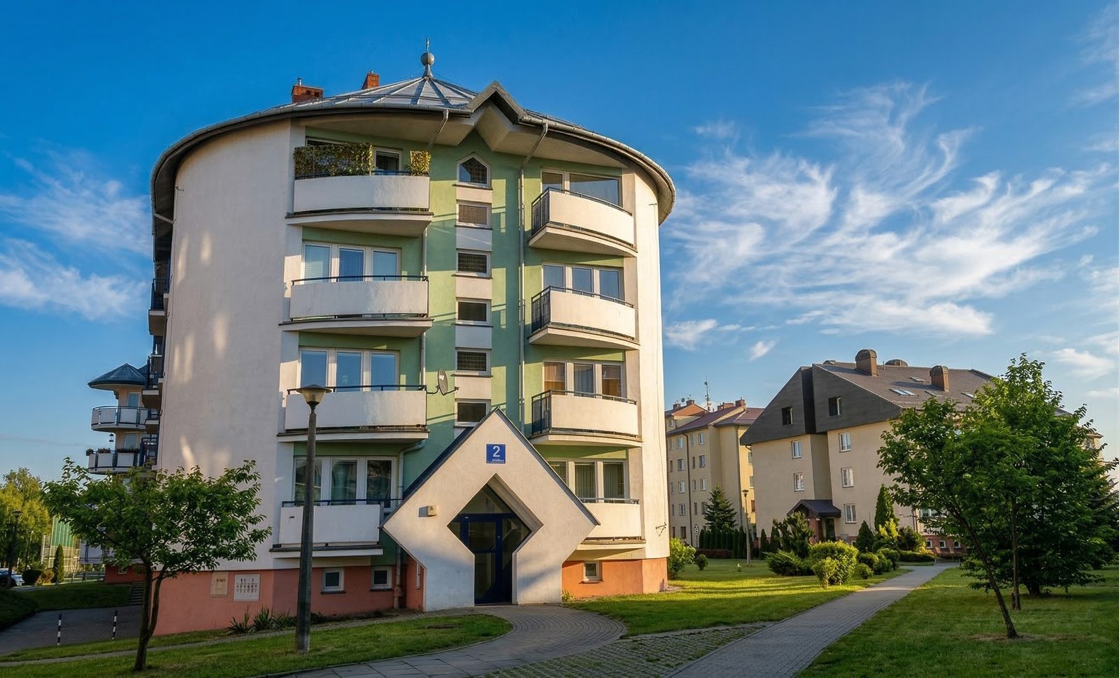 Multi-family buildings Gorzków estate Nowy Sącz